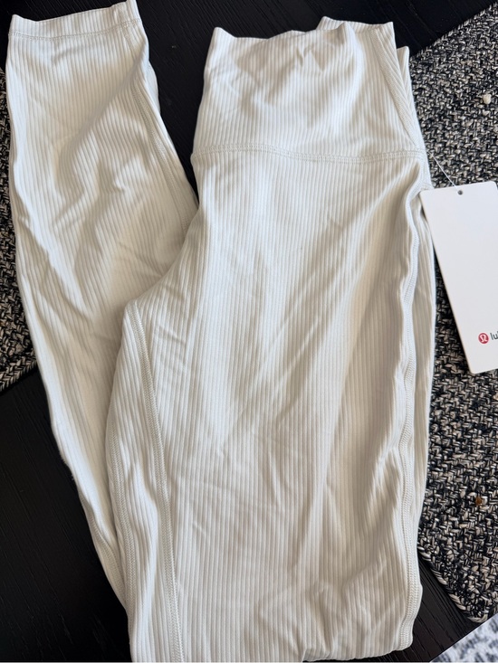 lululemon athletica Pants - lululemon athletica Bone Ribbed Align HR Rib Pant